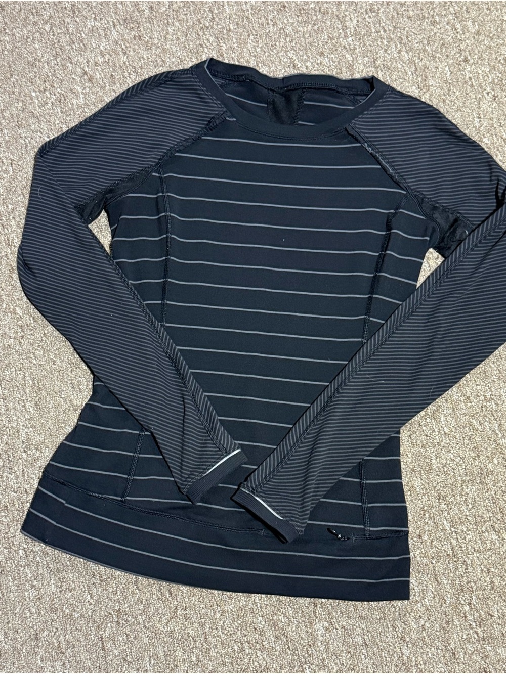 Lululemon Run Full Tilt Stripe Top